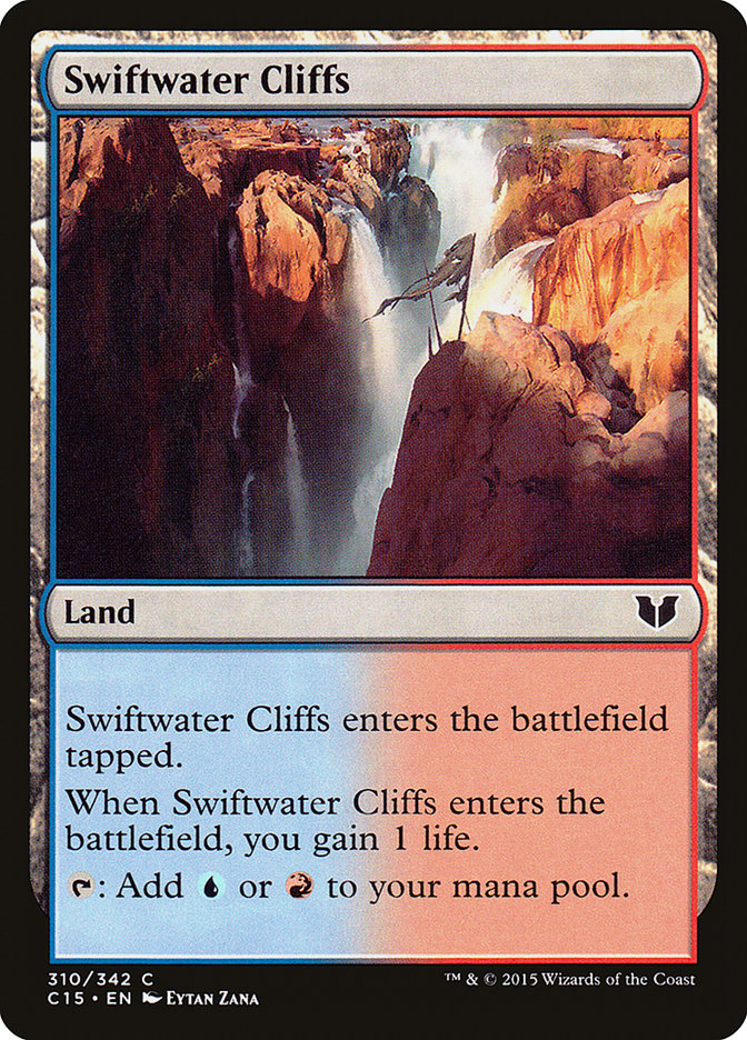 Swiftwater Cliffs [Commander 2015] | Gauntlet Hobbies - Angola
