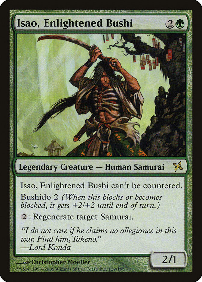 Isao, Enlightened Bushi [Betrayers of Kamigawa] | Gauntlet Hobbies - Angola