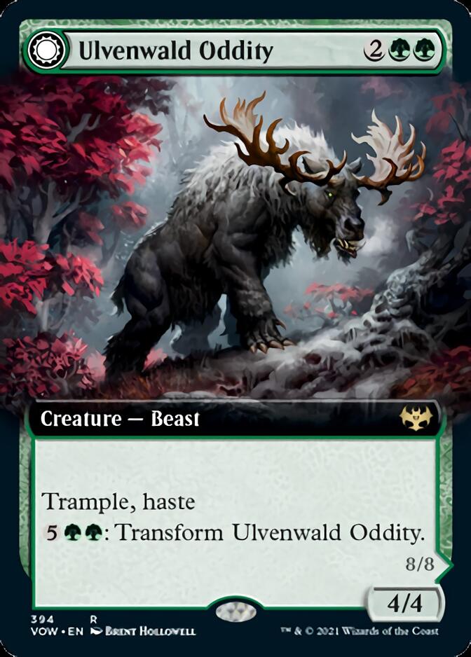 Ulvenwald Oddity // Ulvenwald Behemoth (Extended) [Innistrad: Crimson Vow] | Gauntlet Hobbies - Angola