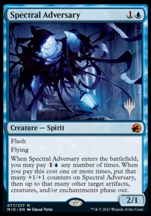 Spectral Adversary (Promo Pack) [Innistrad: Midnight Hunt Promos] | Gauntlet Hobbies - Angola