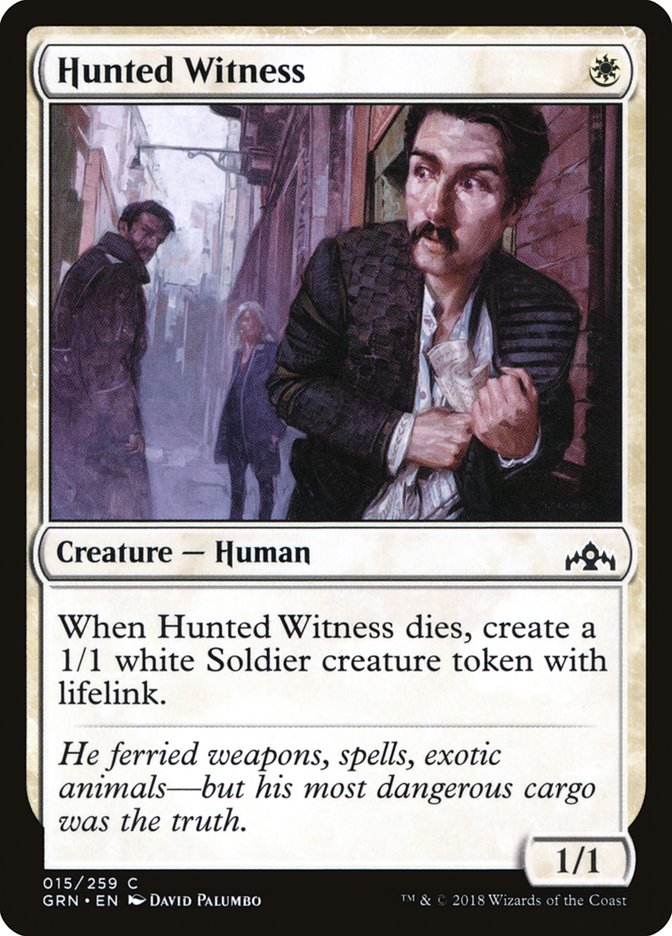 Hunted Witness [Guilds of Ravnica] | Gauntlet Hobbies - Angola