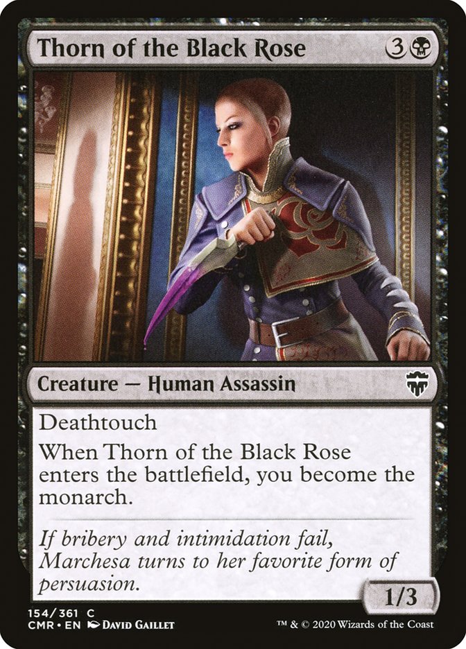 Thorn of the Black Rose [Commander Legends] | Gauntlet Hobbies - Angola