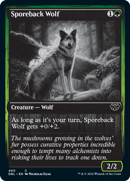 Sporeback Wolf [Innistrad: Double Feature] | Gauntlet Hobbies - Angola