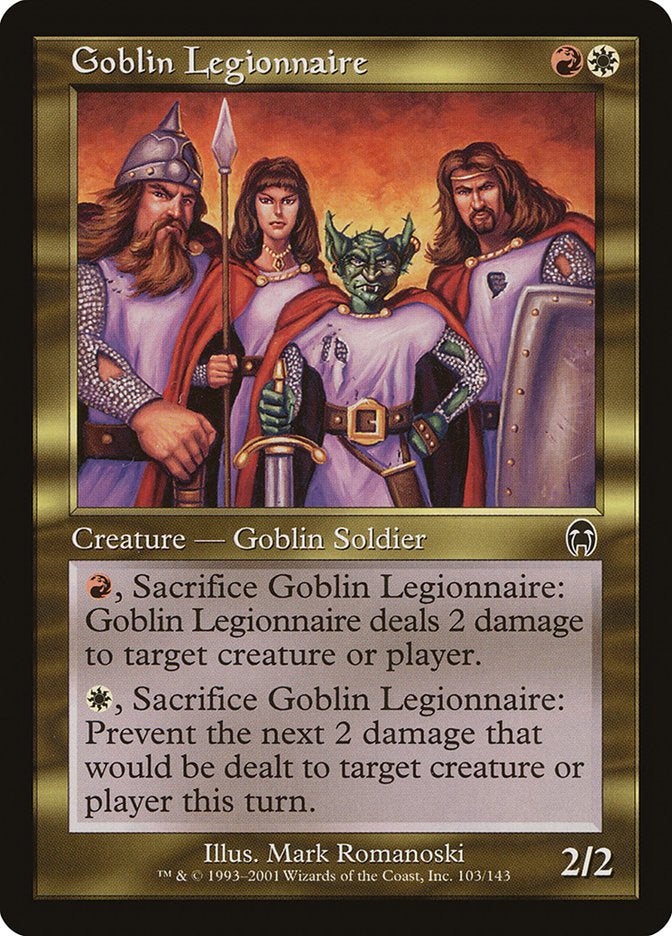 Goblin Legionnaire [Apocalypse] | Gauntlet Hobbies - Angola