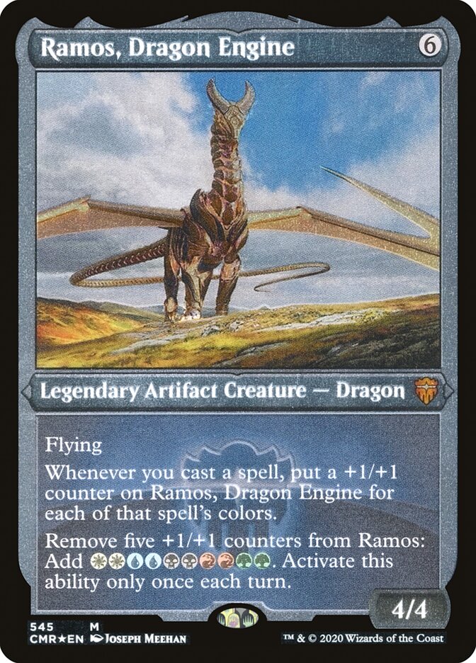 Ramos, Dragon Engine (Etched) [Commander Legends] | Gauntlet Hobbies - Angola