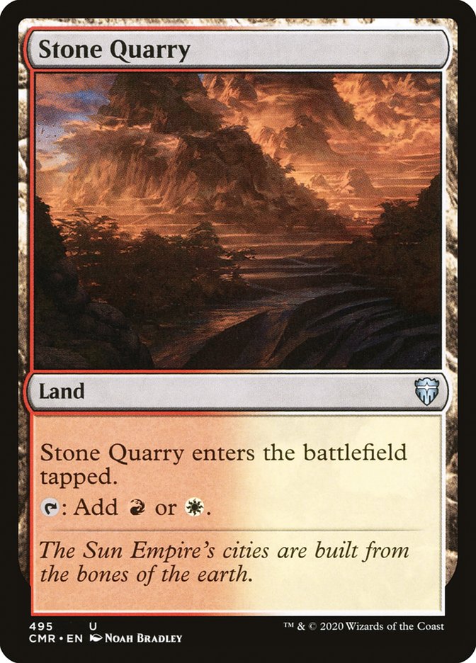 Stone Quarry [Commander Legends] | Gauntlet Hobbies - Angola