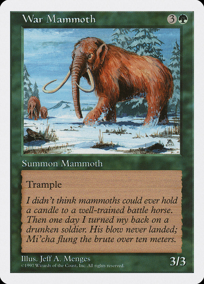 War Mammoth [Fifth Edition] | Gauntlet Hobbies - Angola
