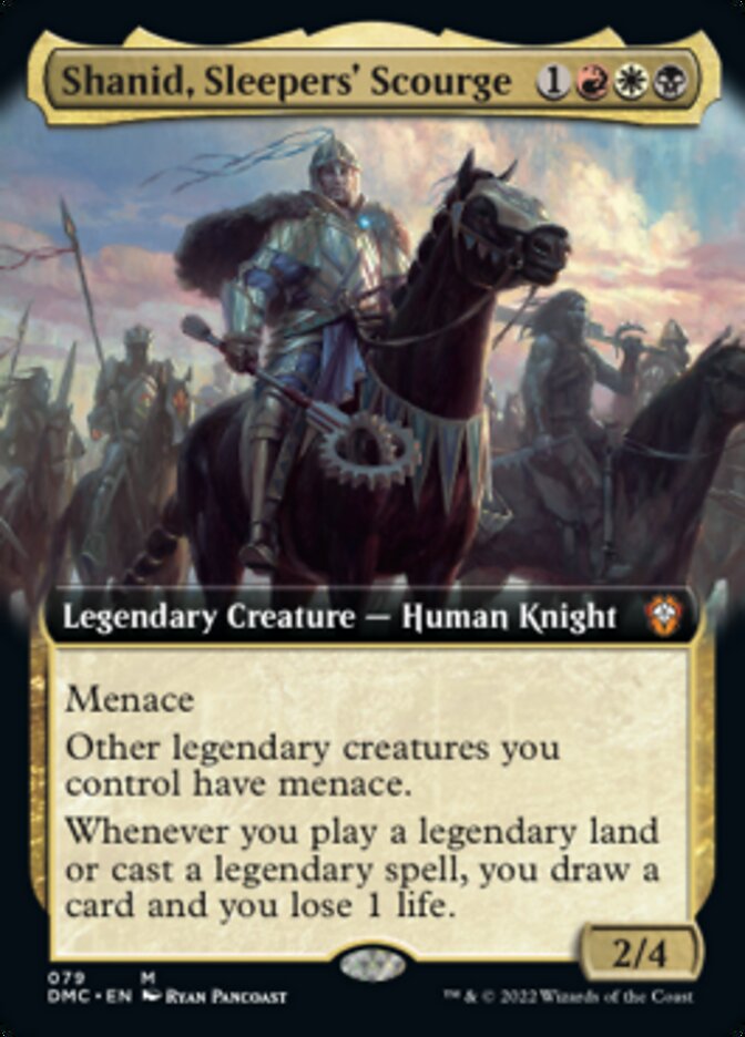 Shanid, Sleepers' Scourge (Extended Art) [Dominaria United Commander] | Gauntlet Hobbies - Angola