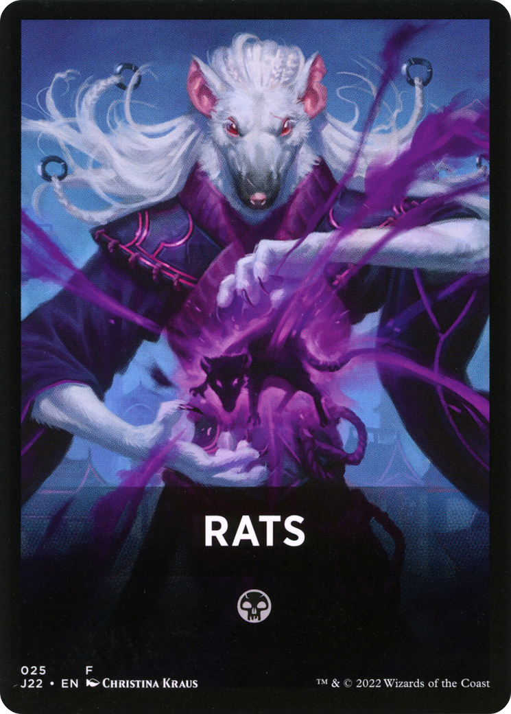 Rats Theme Card [Jumpstart 2022 Front Cards] | Gauntlet Hobbies - Angola