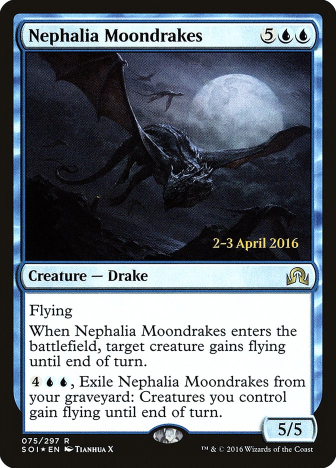 Nephalia Moondrakes [Shadows over Innistrad Prerelease Promos] | Gauntlet Hobbies - Angola