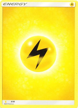 Lightning Energy (3/30) [Sun & Moon: Trainer Kit - Alolan Raichu] | Gauntlet Hobbies - Angola
