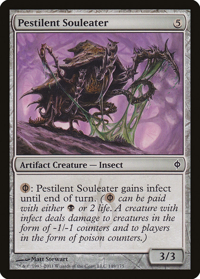 Pestilent Souleater [New Phyrexia] | Gauntlet Hobbies - Angola