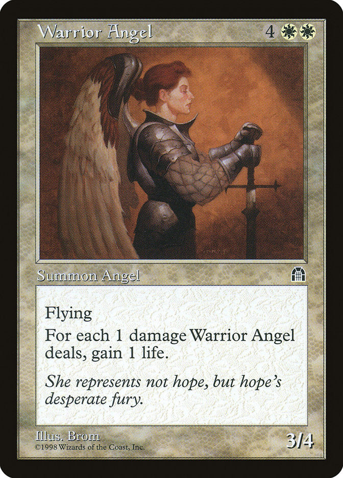 Warrior Angel [Stronghold] | Gauntlet Hobbies - Angola