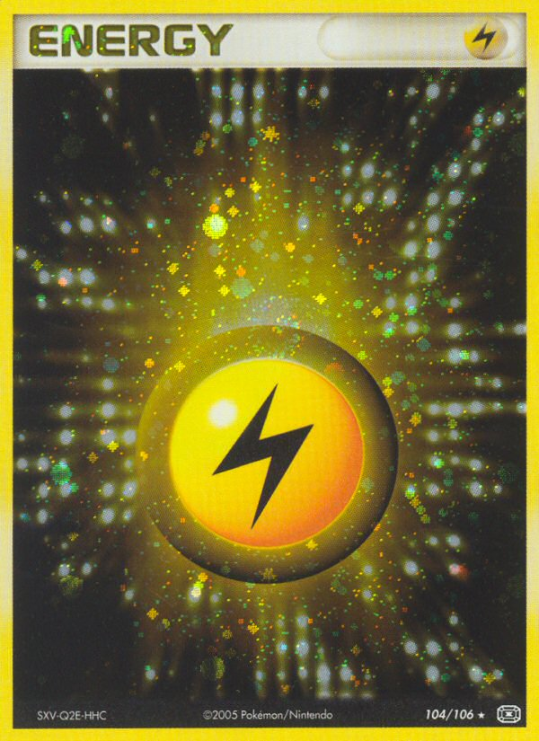 Lightning Energy (104/106) [EX: Emerald] | Gauntlet Hobbies - Angola