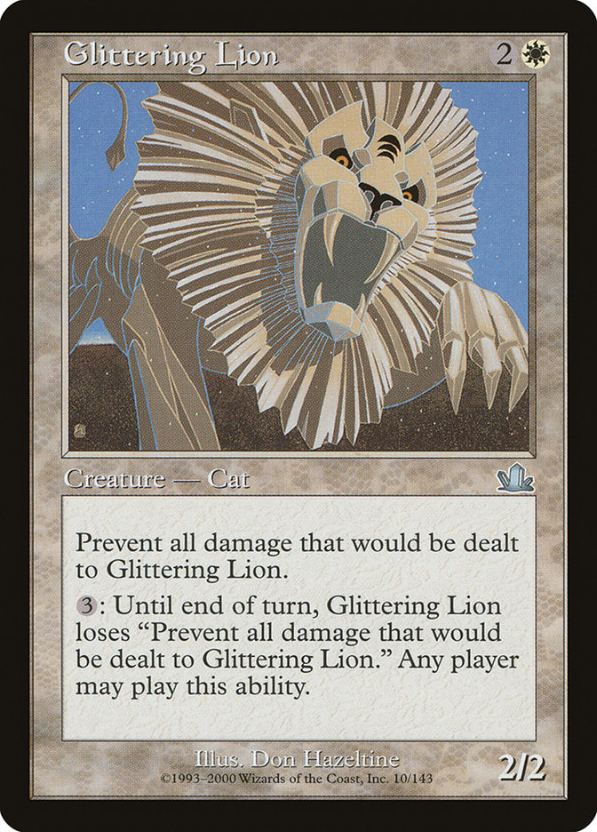Glittering Lion [Prophecy] | Gauntlet Hobbies - Angola