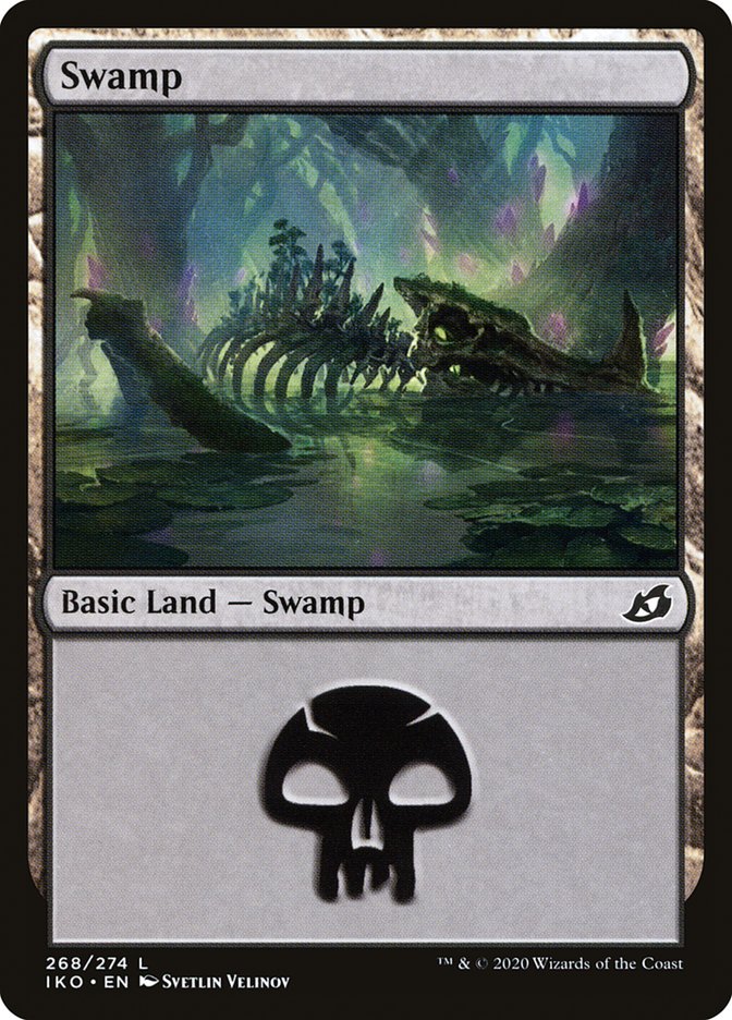 Swamp (268) [Ikoria: Lair of Behemoths] | Gauntlet Hobbies - Angola