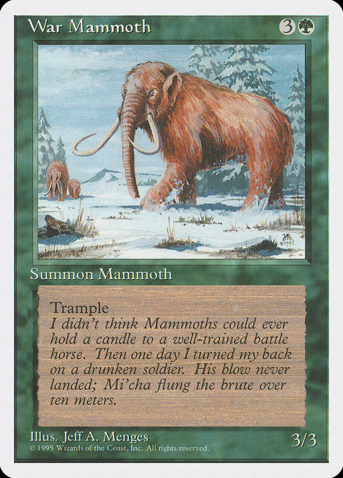 War Mammoth [Fourth Edition] | Gauntlet Hobbies - Angola