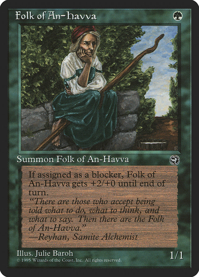 Folk of An-Havva (Reyhan Flavor Text) [Homelands] | Gauntlet Hobbies - Angola