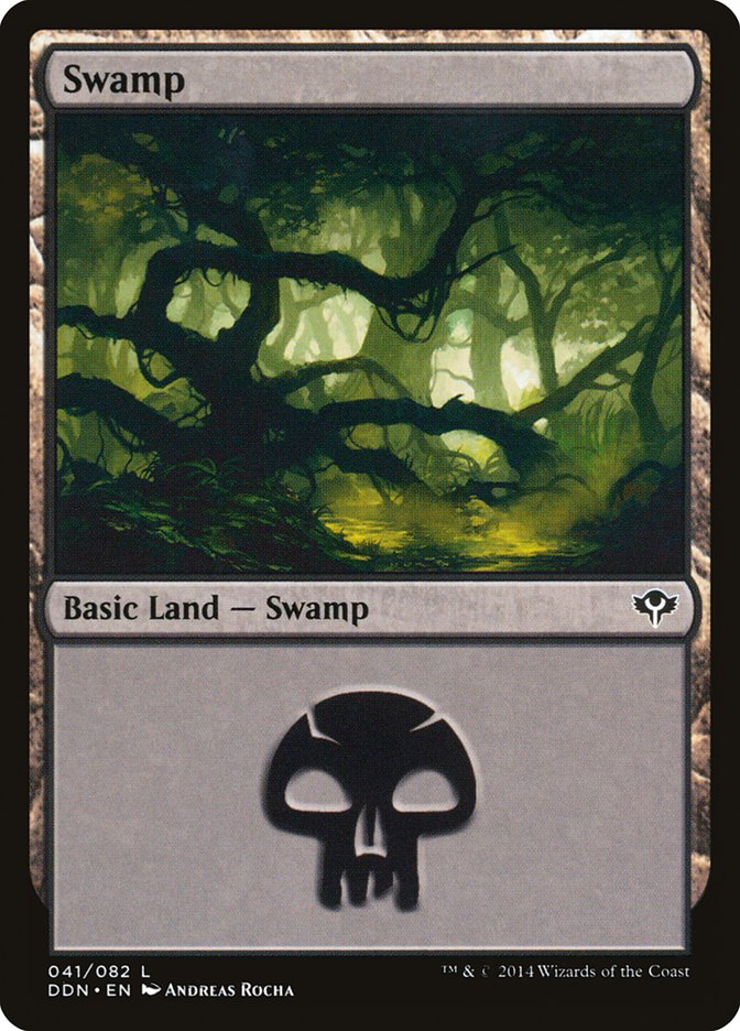 Swamp (41) [Duel Decks: Speed vs. Cunning] | Gauntlet Hobbies - Angola