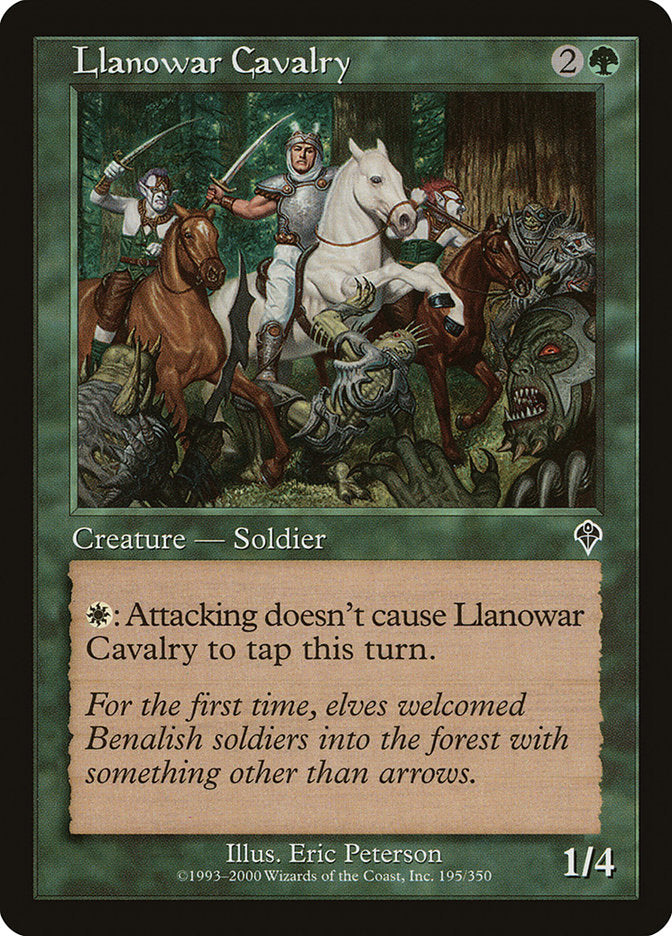 Llanowar Cavalry [Invasion] | Gauntlet Hobbies - Angola
