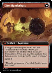 Dire Flail (Extended Art) [The Lost Caverns of Ixalan] | Gauntlet Hobbies - Angola