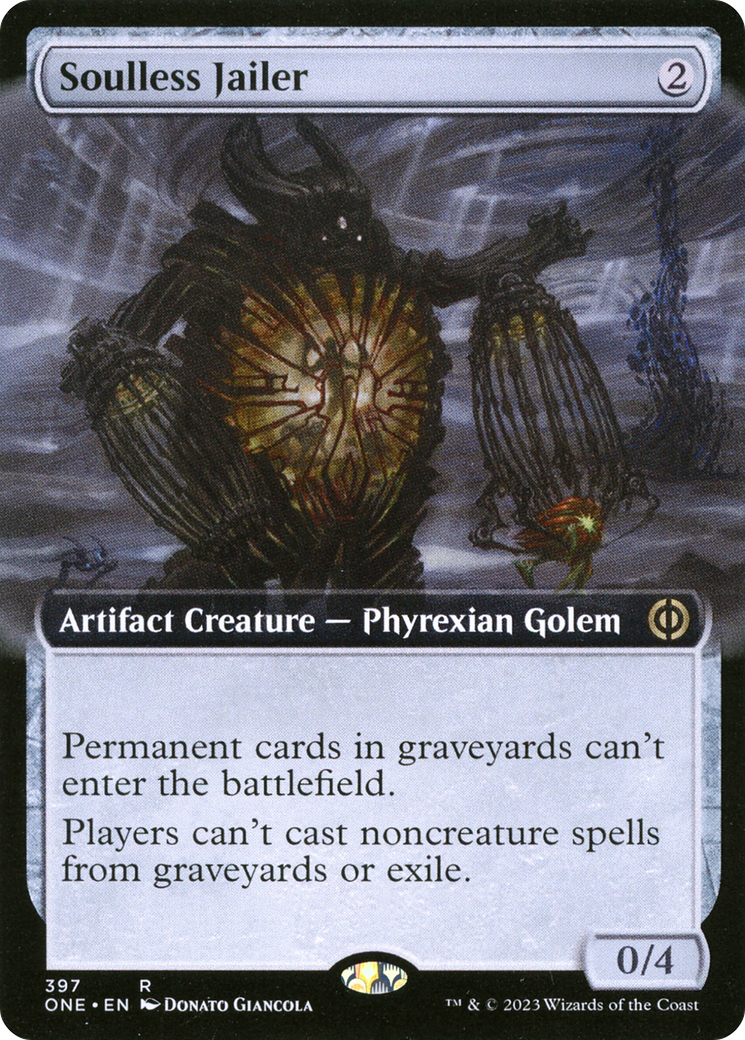 Soulless Jailer (Extended Art) [Phyrexia: All Will Be One] | Gauntlet Hobbies - Angola