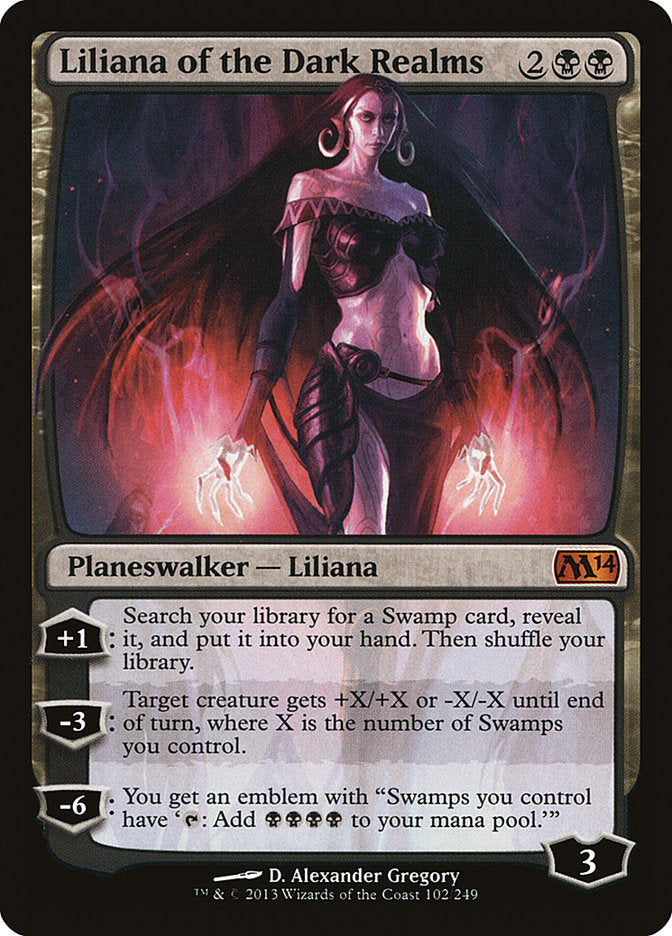 Liliana of the Dark Realms [Magic 2014] | Gauntlet Hobbies - Angola