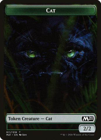 Bird // Cat (011) Double-sided Token [Core Set 2021 Tokens]