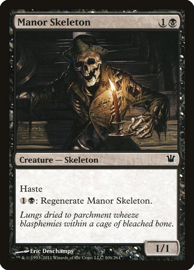 Manor Skeleton [Innistrad] | Gauntlet Hobbies - Angola