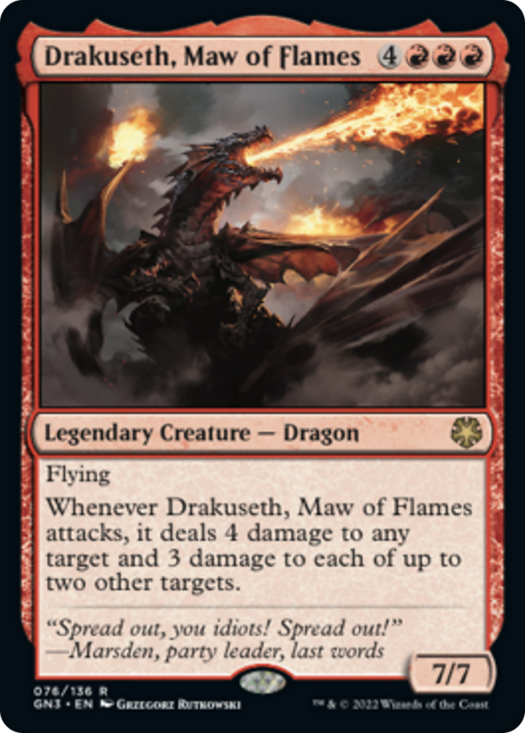 Drakuseth, Maw of Flames [Game Night: Free-for-All] | Gauntlet Hobbies - Angola