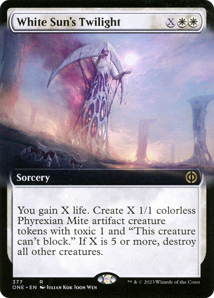 White Sun's Twilight (Extended Art) [Phyrexia: All Will Be One] | Gauntlet Hobbies - Angola