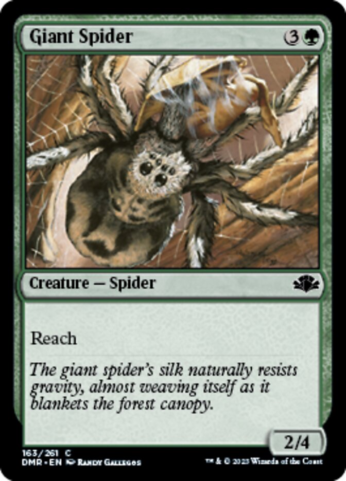 Giant Spider [Dominaria Remastered] | Gauntlet Hobbies - Angola