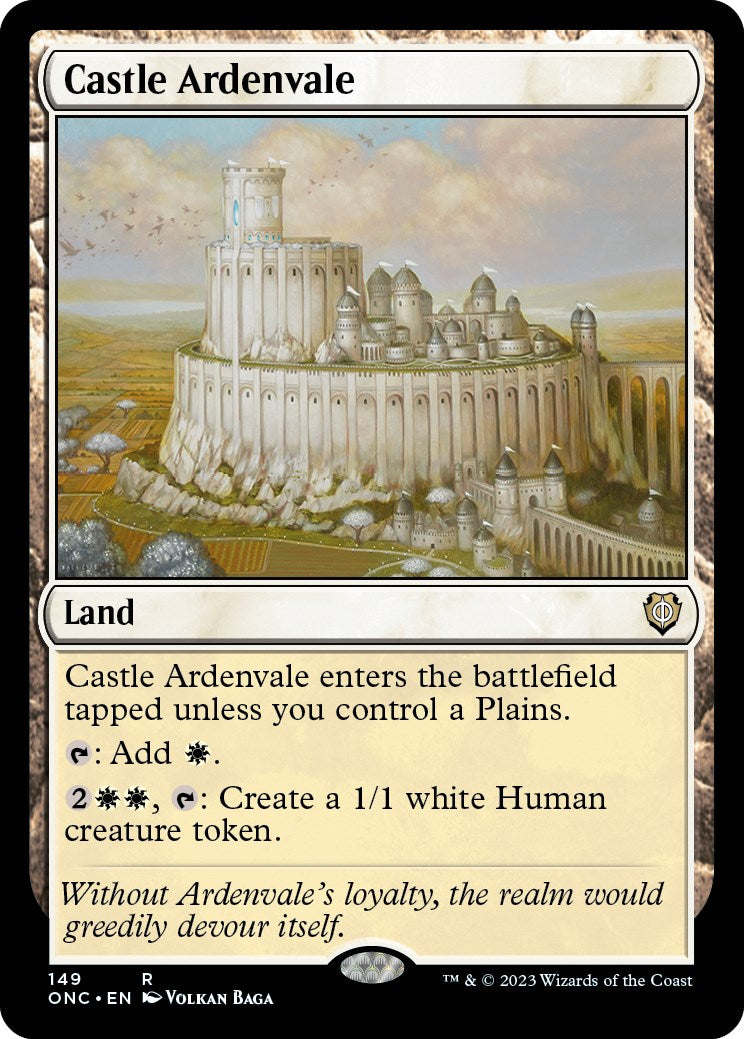Castle Ardenvale [Phyrexia: All Will Be One Commander] | Gauntlet Hobbies - Angola