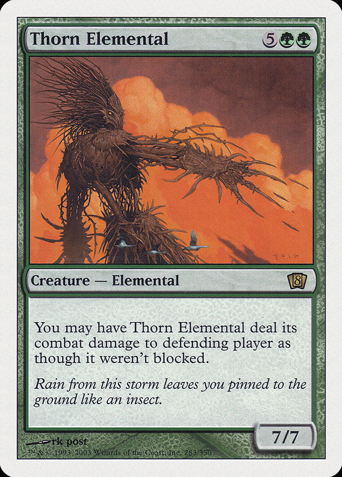 Thorn Elemental [Eighth Edition] | Gauntlet Hobbies - Angola