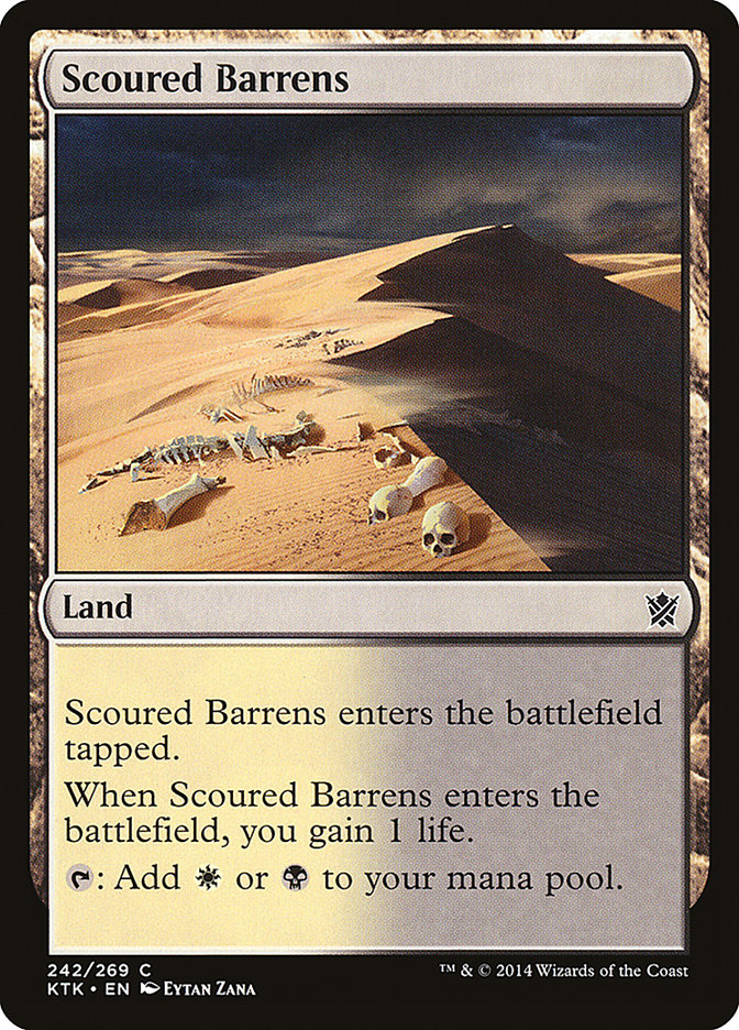 Scoured Barrens [Khans of Tarkir] | Gauntlet Hobbies - Angola