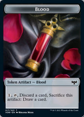 Blood // Wolf (014) Double-sided Token [Innistrad: Crimson Vow Tokens] | Gauntlet Hobbies - Angola