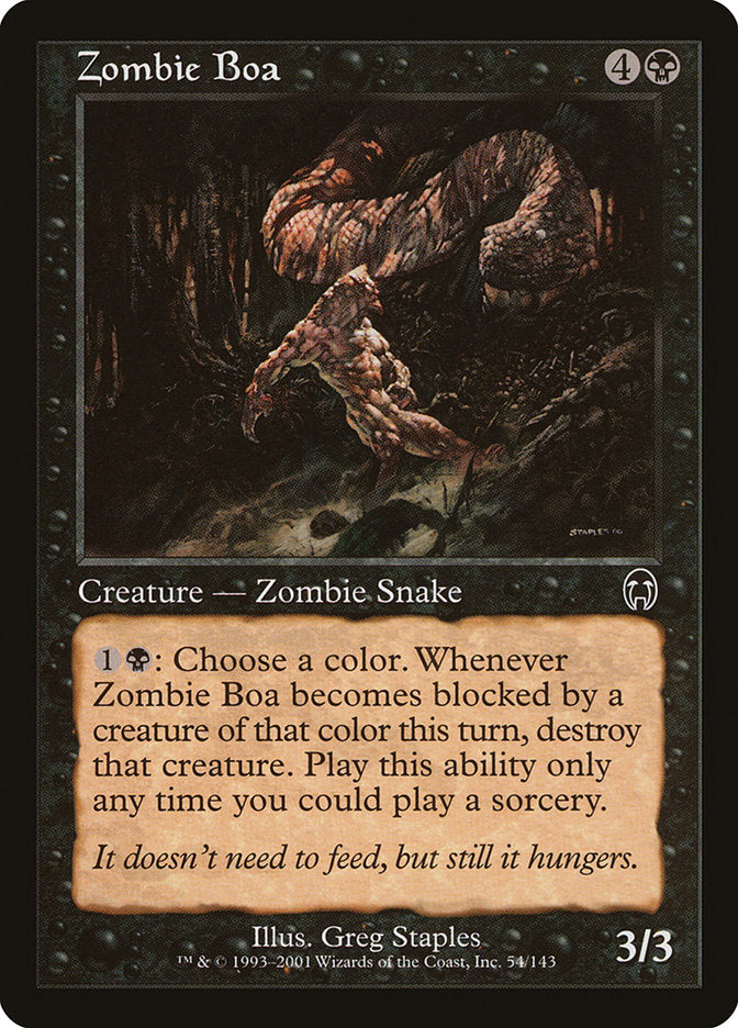 Zombie Boa [Apocalypse] | Gauntlet Hobbies - Angola