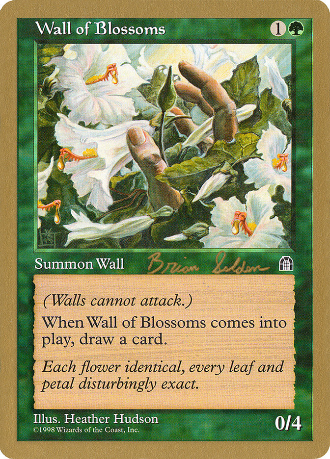 Wall of Blossoms (Brian Selden) [World Championship Decks 1998] | Gauntlet Hobbies - Angola
