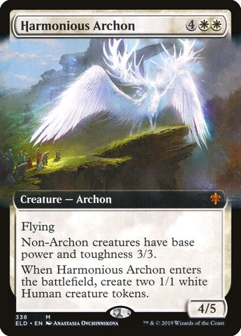 Harmonious Archon (Extended) [Throne of Eldraine]