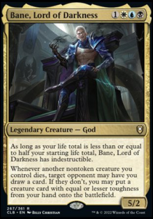 Bane, Lord of Darkness [Commander Legends: Battle for Baldur's Gate] | Gauntlet Hobbies - Angola