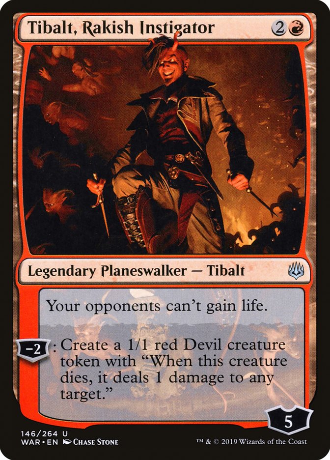Tibalt, Rakish Instigator [War of the Spark] | Gauntlet Hobbies - Angola