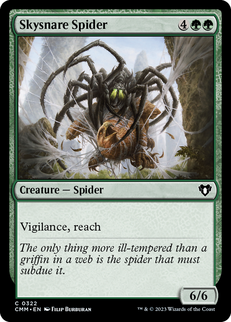 Skysnare Spider [Commander Masters] | Gauntlet Hobbies - Angola