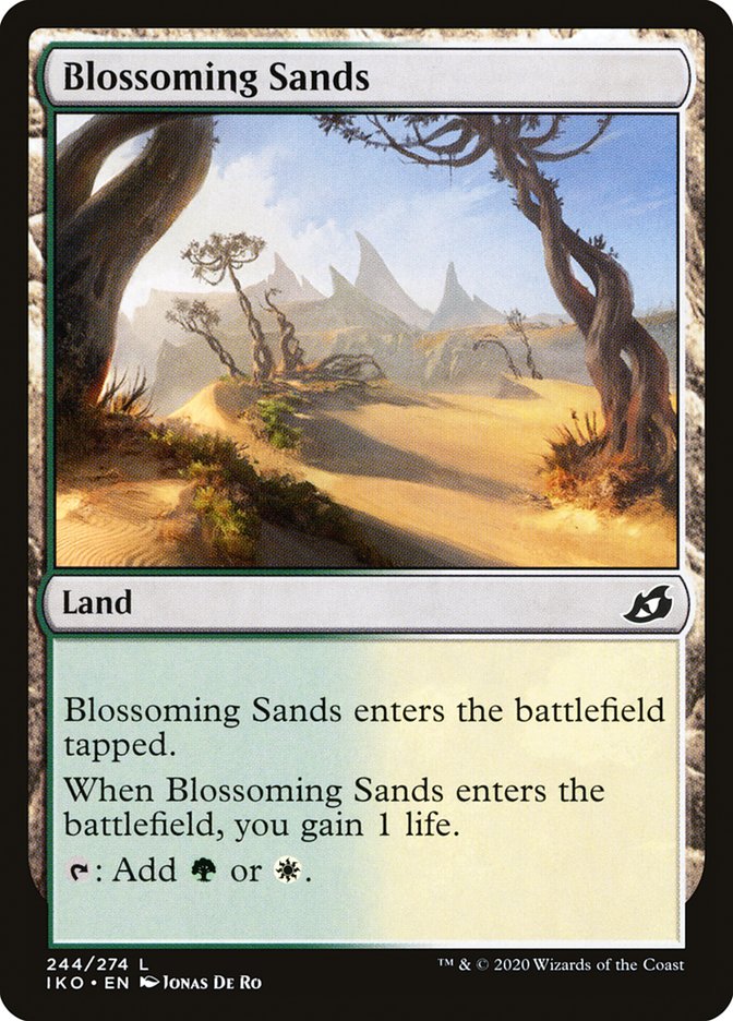 Blossoming Sands [Ikoria: Lair of Behemoths] | Gauntlet Hobbies - Angola