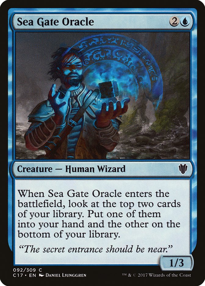 Sea Gate Oracle [Commander 2017] | Gauntlet Hobbies - Angola