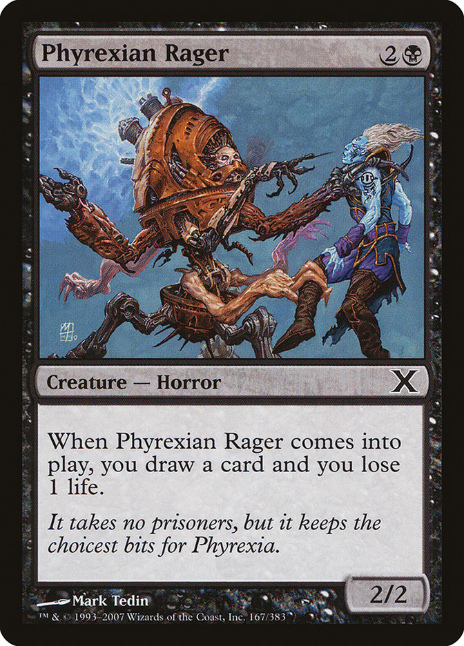 Phyrexian Rager [Tenth Edition] | Gauntlet Hobbies - Angola