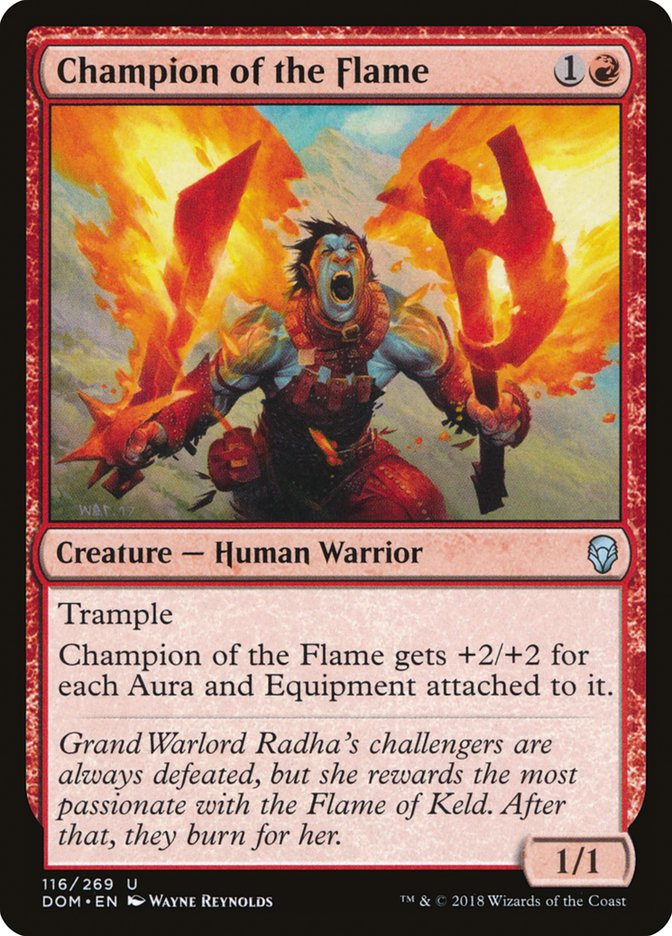 Champion of the Flame [Dominaria] | Gauntlet Hobbies - Angola