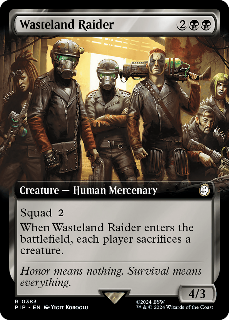Wasteland Raider (Extended Art) [Fallout] | Gauntlet Hobbies - Angola