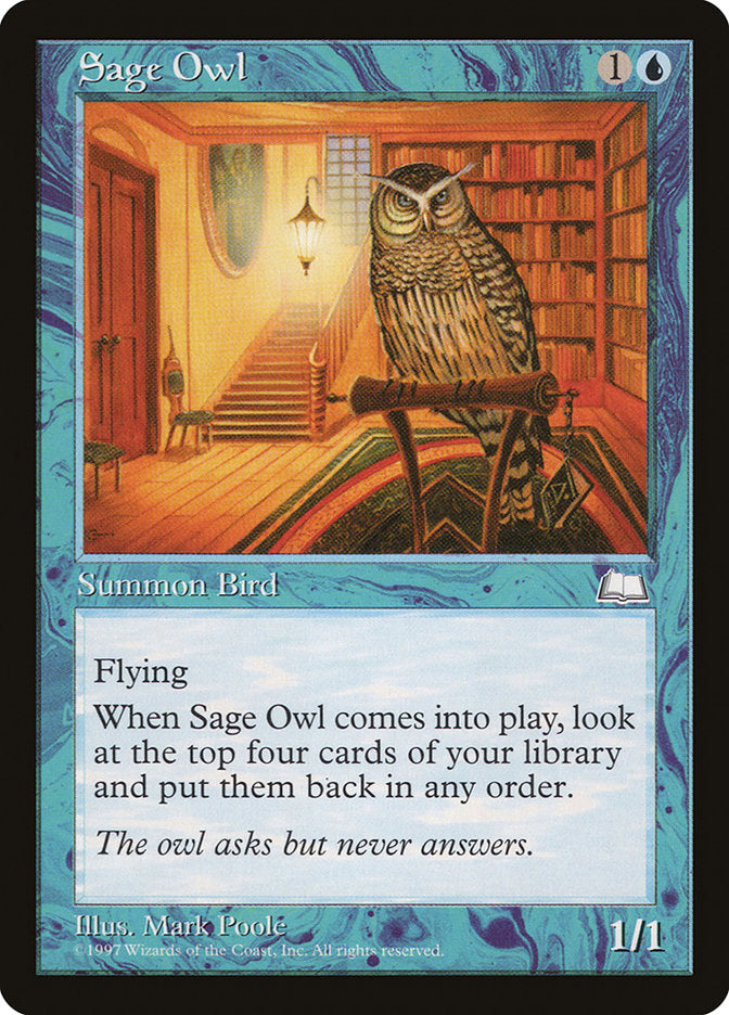 Sage Owl [Weatherlight] | Gauntlet Hobbies - Angola