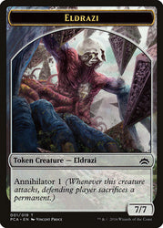 Eldrazi Spawn (003) // Eldrazi Double-sided Token [Planechase Anthology Tokens]