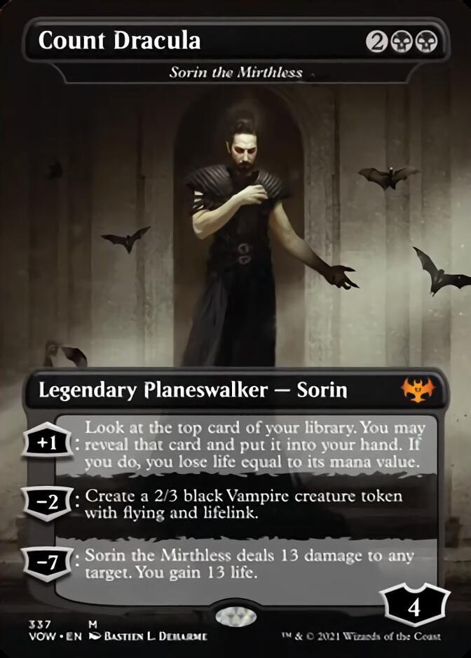 Sorin the Mirthless - Count Dracula [Innistrad: Crimson Vow] | Gauntlet Hobbies - Angola